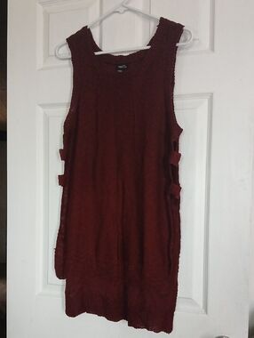 Rue21 Burgundy Knit Top
